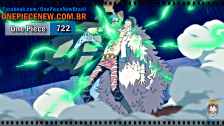 One Piece 722 - A lâmina da tenacidade! O contra-ataque da Genma Knife!!